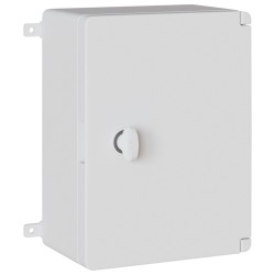 Dulap de control gri 47 x 20 x 60 cm plastic abs