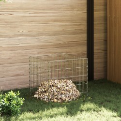 Composter pătrat 50 x 50 x 50 cm fier