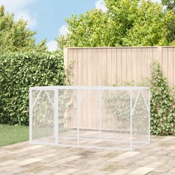 Cușcă pentru păsări antracit 208 x 102 x 108 cm oțel galvanizat