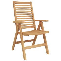 Scaun pentru grădină 8 pcs maro 52 x 64.5 x 108 cm