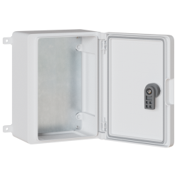 Dulap de control gri 47 x 20 x 60 cm plastic abs