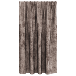 Draperie cu perdele 2 pcs cappuccino 140 x 140 cm catifea