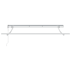 Cadru de copertină alb 3 x 2 m metal