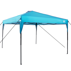 Cort canopy pop-up albastru 300 x 300 cm țesătură