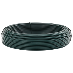 Sârmă de legare pentru gard verde 80 m pvc
