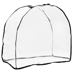 Husă pentru cărucior de animale de companie manual transparent