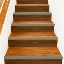 Profile pentru marginea treptelor 30 pcs șampanie 67 x 3 x 2 cm