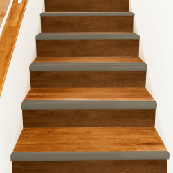 Profile pentru marginea treptelor 30 pcs șampanie 67 x 3 x 2 cm