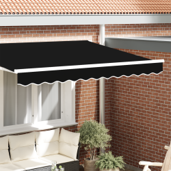 Baldachin negru 580 x 20 cm pânză