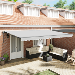 Cadru de copertină antracit 4,5 × 3 m oțel acoperit cu pulbere