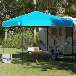 Cort canopy pop-up albastru 250 x 250 cm țesătură