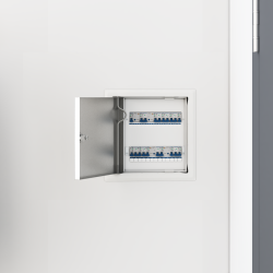 Panou de acces 2 pcs alb 23 x 23 x 3 cm oțel