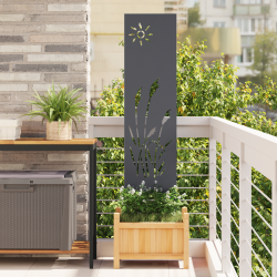 Ecran de intimitate pentru grădină antracit 32 x 140 cm