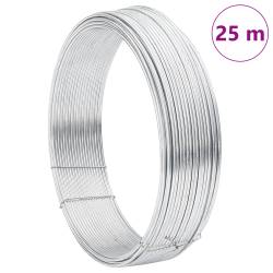 Sârmă de legare pentru gard argintiu 25 m