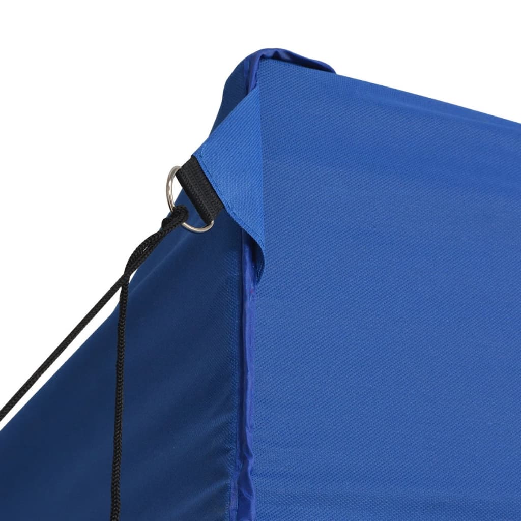 42512 foldable tent pop-up with 4 side walls 3x4,5 m blue