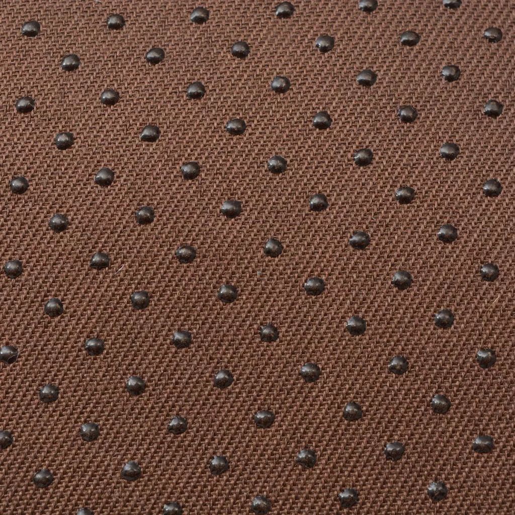 Scaun din pluș pentru copii cu model girafă, maro