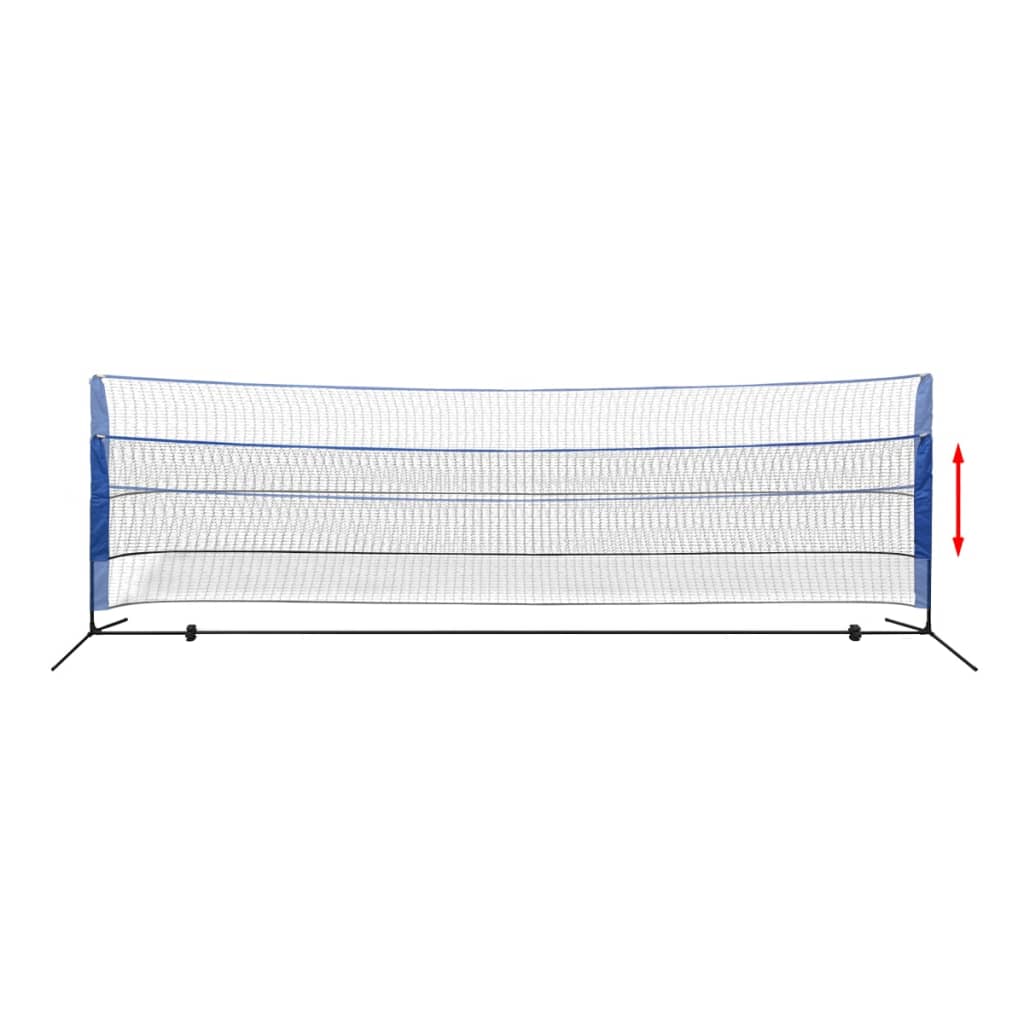 Set fileu de badminton, cu fluturași, 500x155 cm