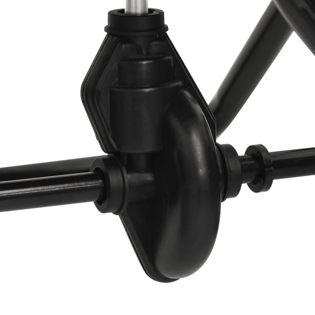 Utilaj de împrăștiat sare, 80x46x75 cm, pvc și oțel, 15 l