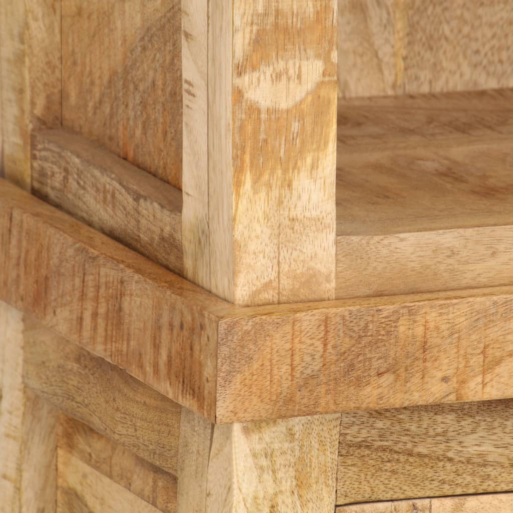 Bibliotecă, 50 x 30 x 180 cm, lemn masiv de mango