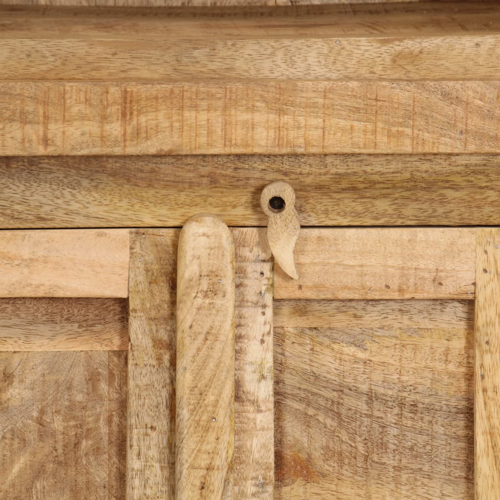 Bibliotecă, 50 x 30 x 180 cm, lemn masiv de mango