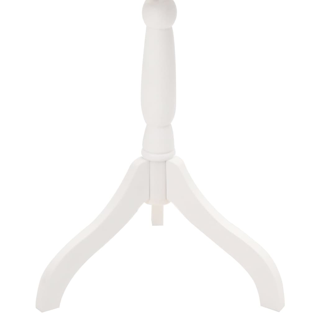 Bust pentru dame, manechin, alb cu trandafiri, bumbac