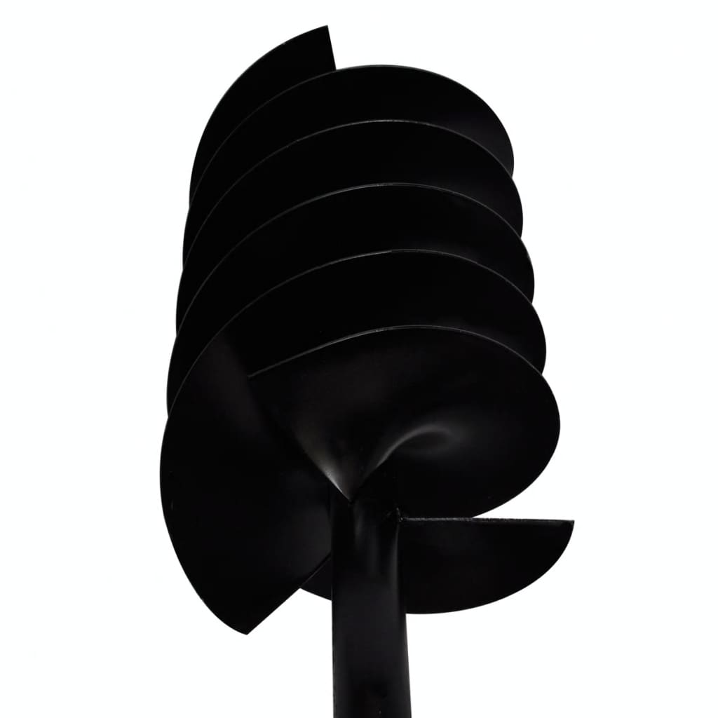 Burghiu de sol cu mâner 200 mm cu tub prelungitor 13 m, oțel Burghiu de sol cu mâner 200 mm cu tub prelungitor 13 m, oțel