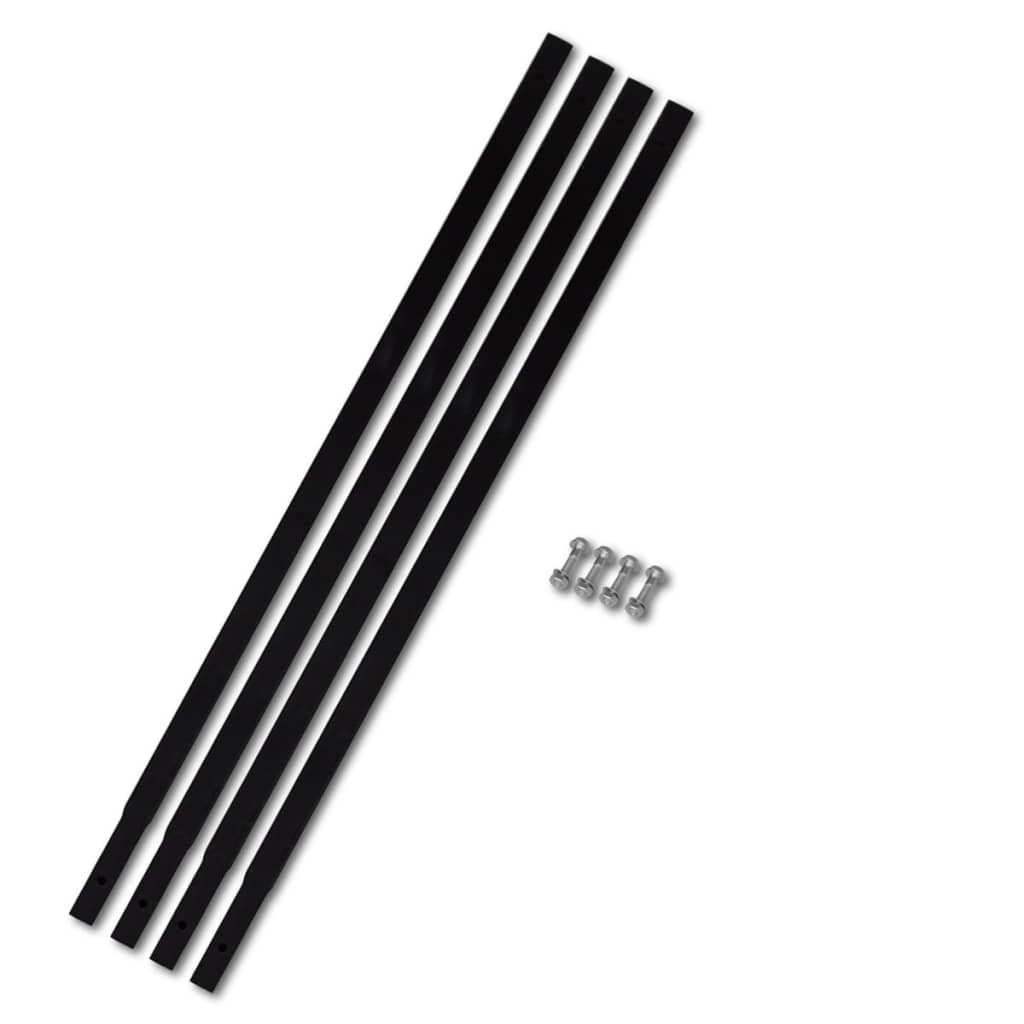 Burghiu de sol cu mâner 80 mm cu tub prelungitor 13 m, oțel Burghiu de sol cu mâner 80 mm cu tub prelungitor 13 m, oțel