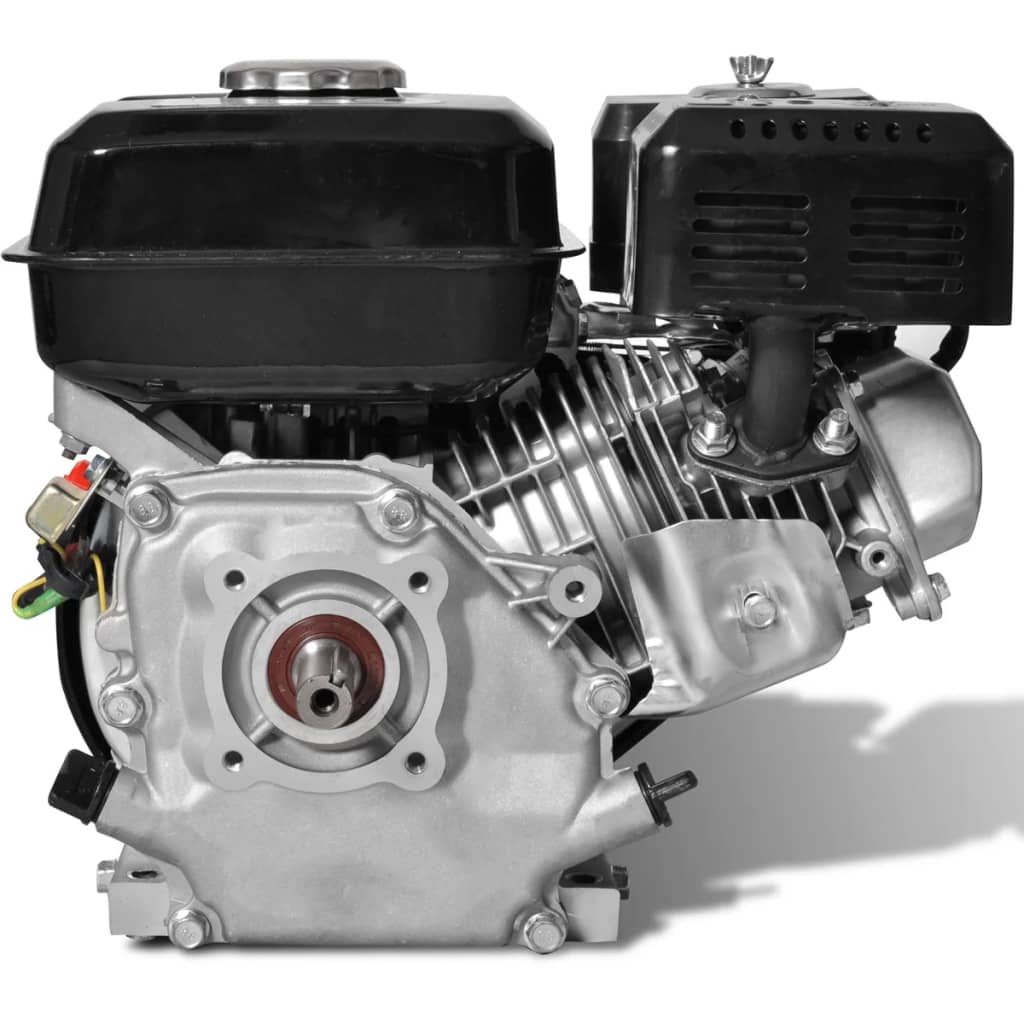 Motor pe benzină, negru, 6,5 cp, 4,8 kw
