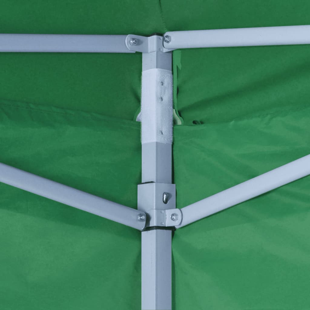41468 green foldable tent 3 x 3 m with 4 walls