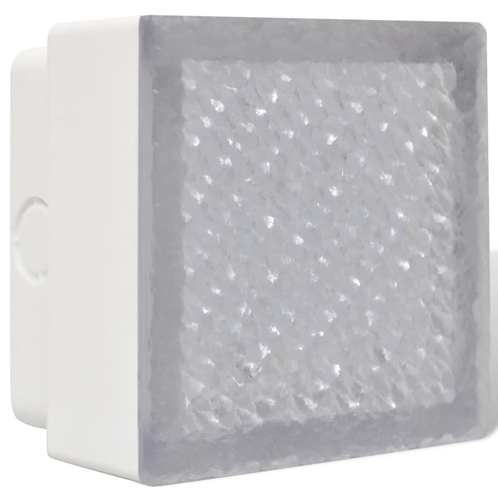 2 spoturi led încastrabile în sol 100 x 100 x 68 mm