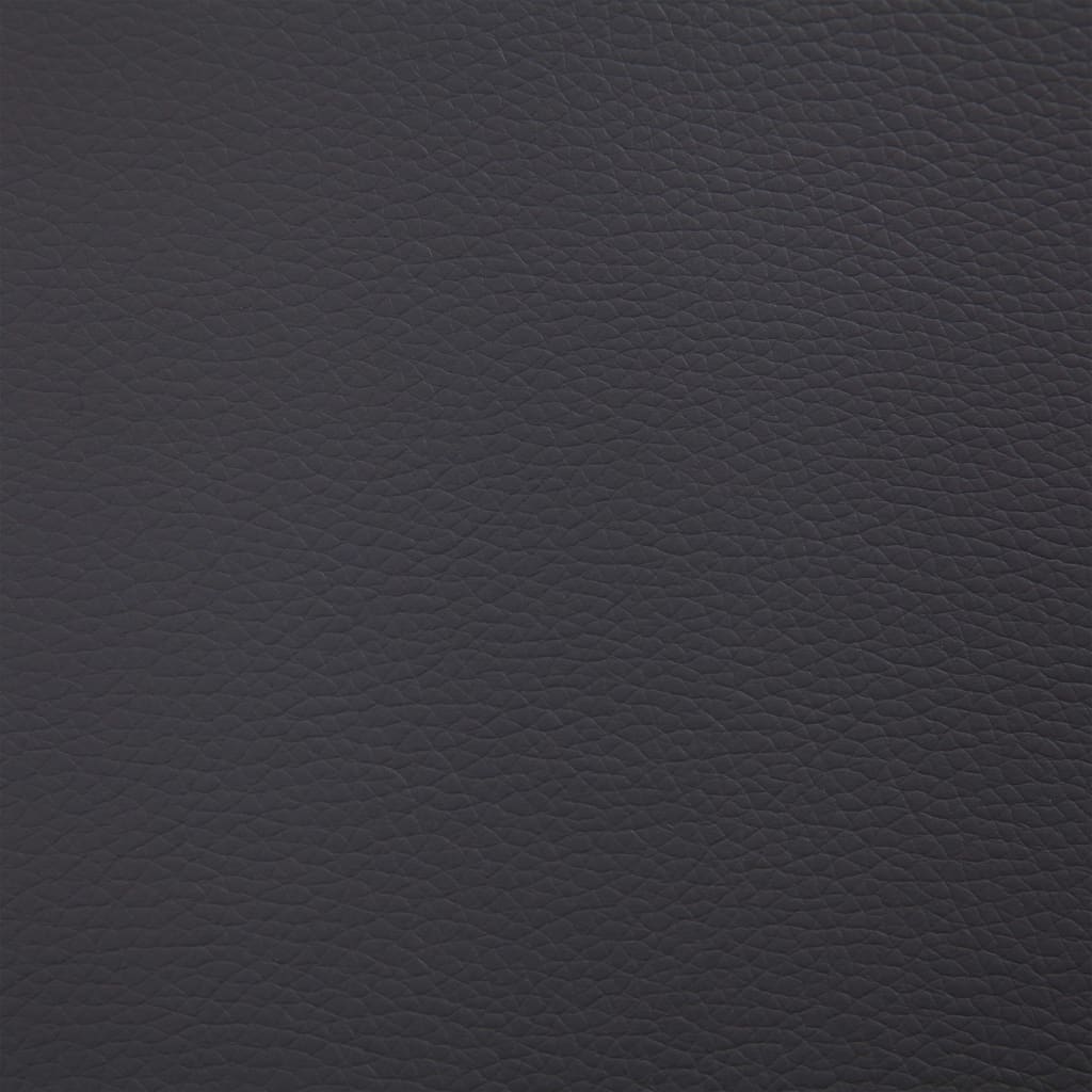 Banchetă cu zonă de depozitare, gri, 116 cm, piele ecologică