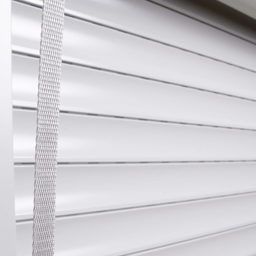 Oblon rulant, alb, 100 x 100 cm, aluminiu Oblon rulant, alb, 100 x 100 cm, aluminiu
