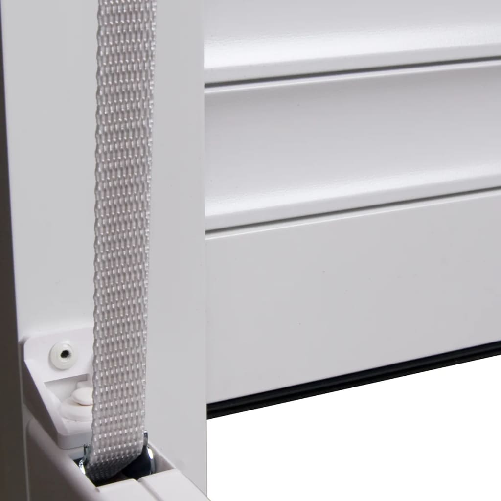 Oblon rulant, alb, 160 x 150 cm, aluminiu