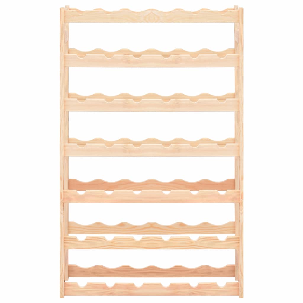 Suport pentru sticle de vin, 42 sticle, lemn de pin