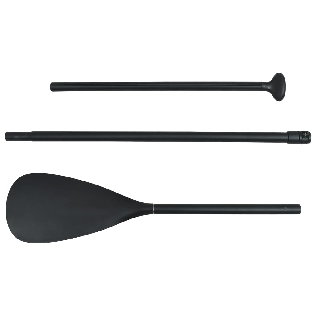 Set placă stand up paddle sup surf gonflabilă, albastru și alb