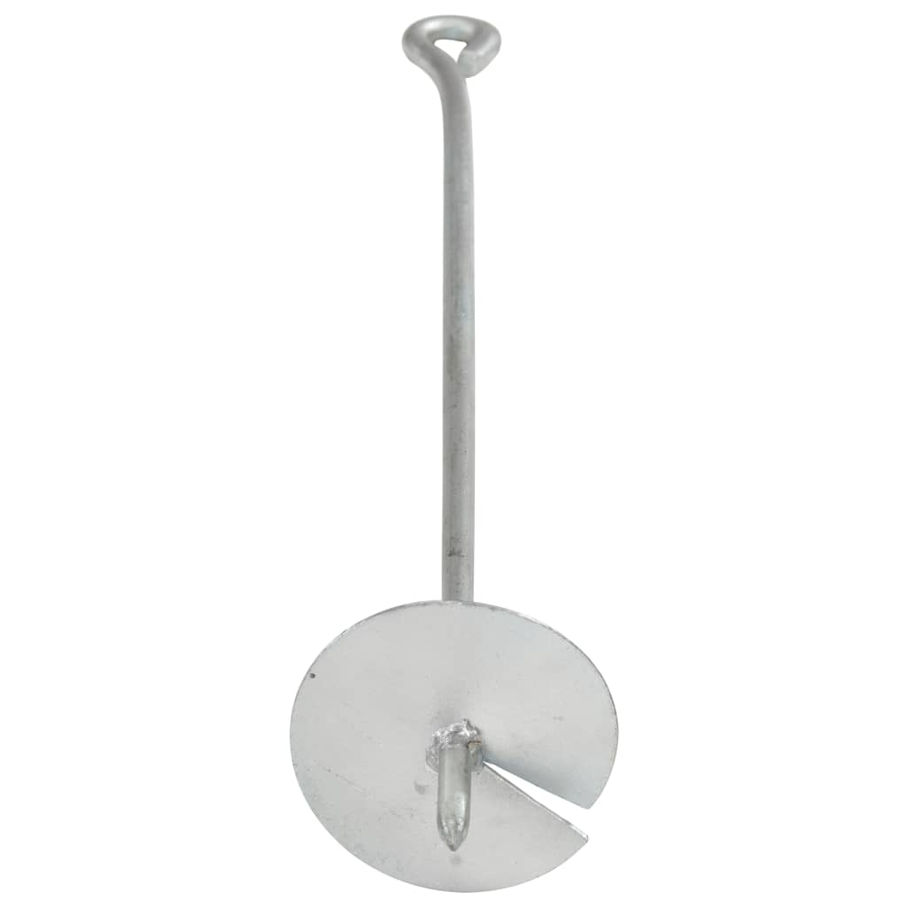 Ancore de sol, 4 buc., 10 x 60 cm, metal galvanizat Ancore de sol, 4 buc., 10 x 60 cm, metal galvanizat