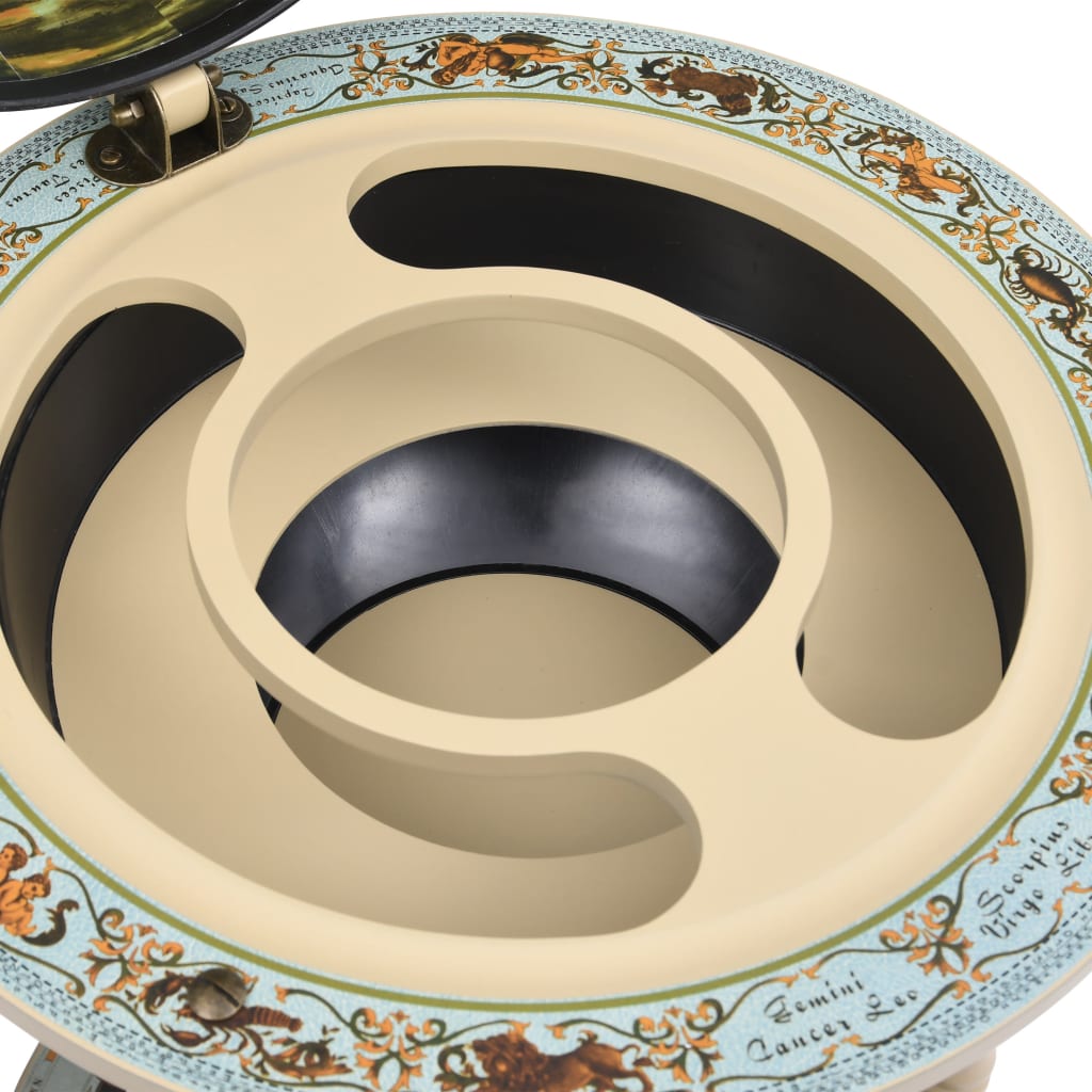 Bar tip glob pământesc suport sticle de vin, albastru, eucalipt