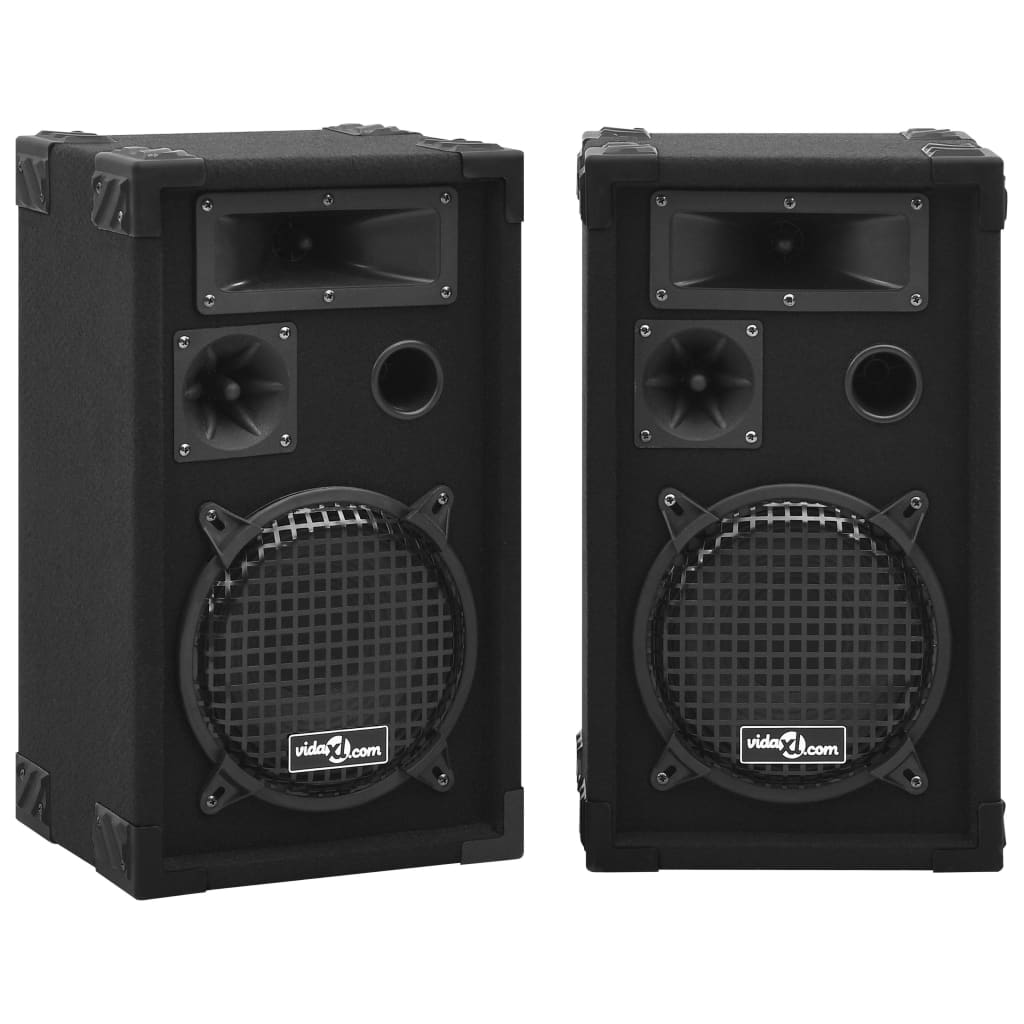 Boxe hifi pasive de scenă profesionale, 2 buc., negru, 800 w