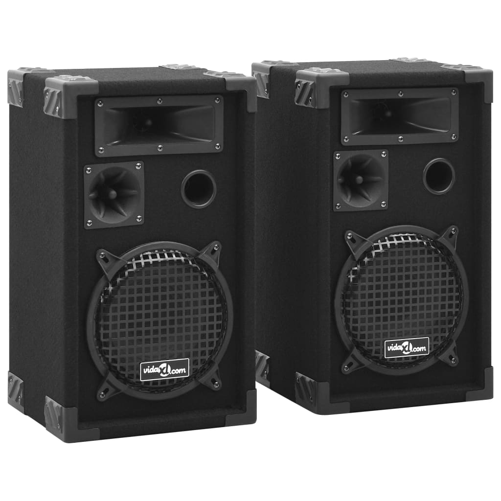 Boxe hifi pasive de scenă profesionale, 2 buc., negru, 800 w