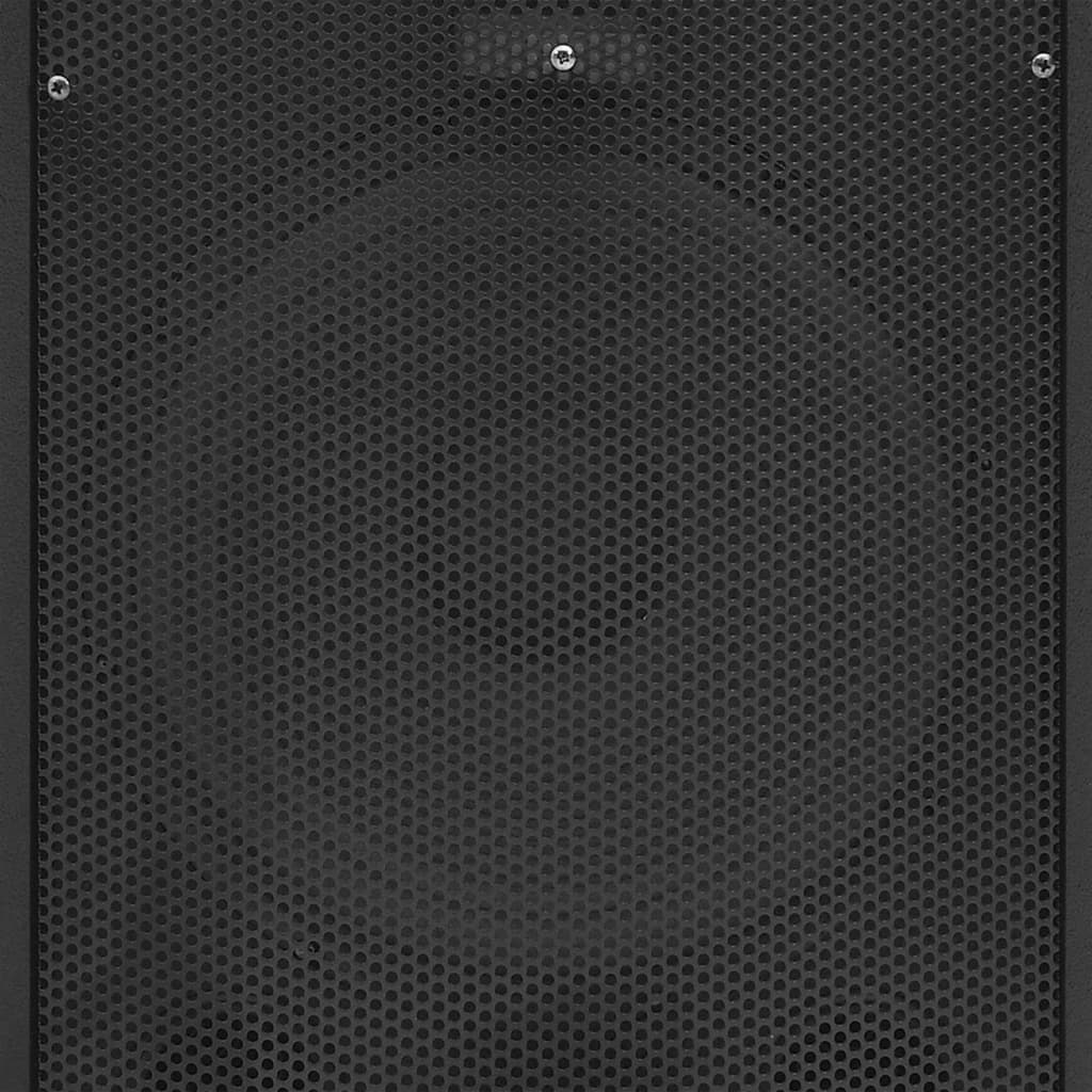Boxă hifi de scenă profesională pasivă negru 37x37x64cm 1000 w