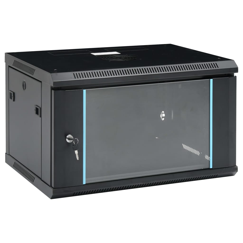 Dulap de server, montare pe perete, 6u, 19" ip20 600x450x350 mm