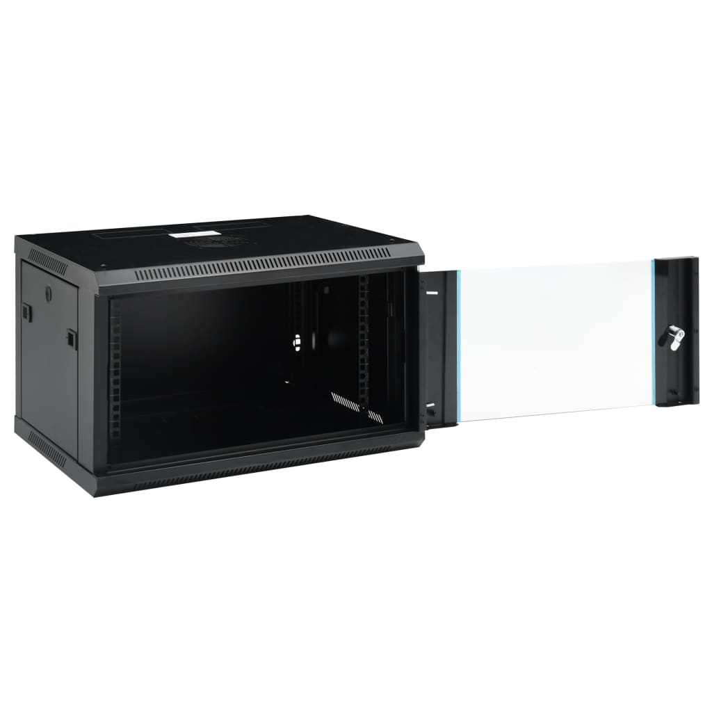 Dulap de server, montare pe perete, 6u, 19" ip20 600x450x350 mm