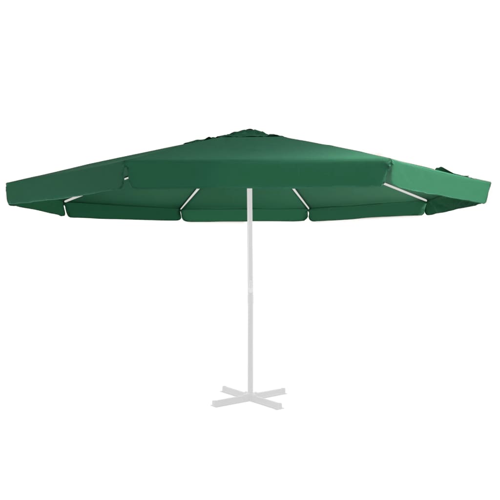 Pânză de schimb umbrelă de soare de grădină, verde, 515 cm