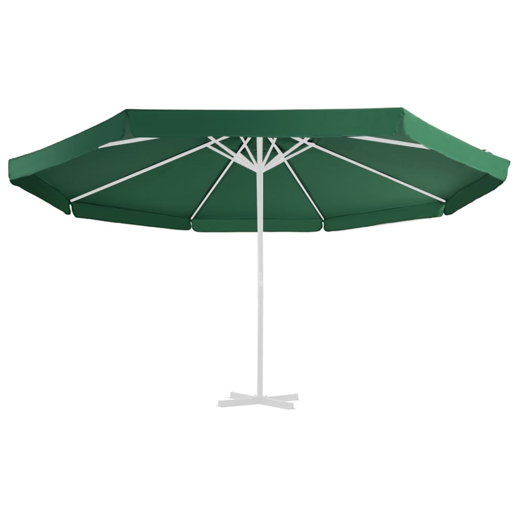 Pânză de schimb umbrelă de soare de grădină, verde, 515 cm