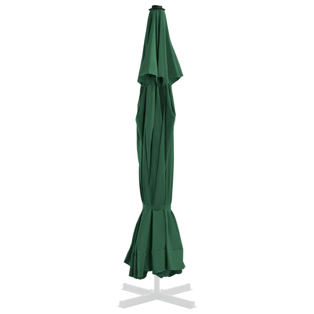 Pânză de schimb umbrelă de soare de grădină, verde, 515 cm