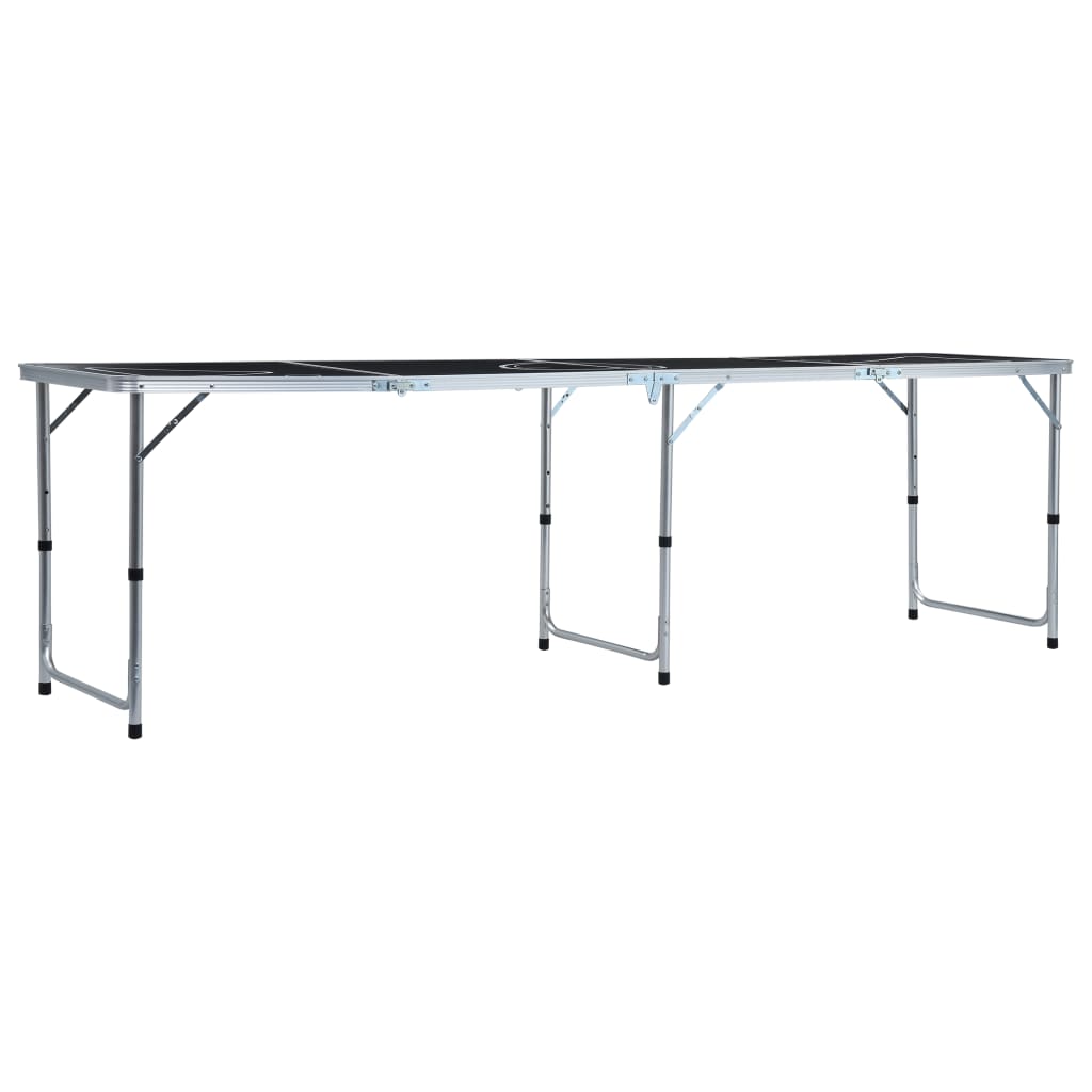 Masă de joc ping pong și bere cu căni și bile, pliantă, 240 cm