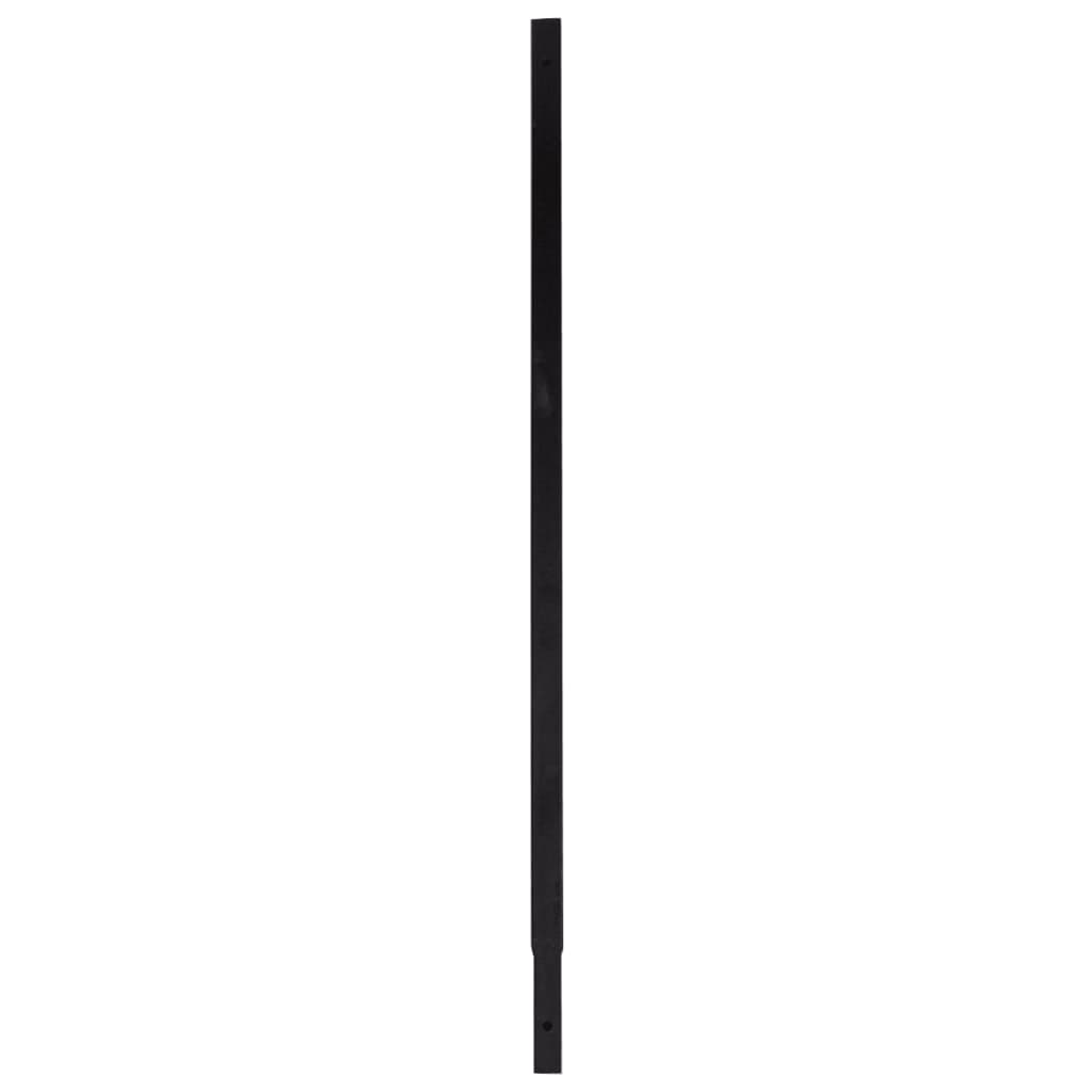 Burghiu de pământ cu mâner 250 mm, tub extensibil la 4 m, oțel