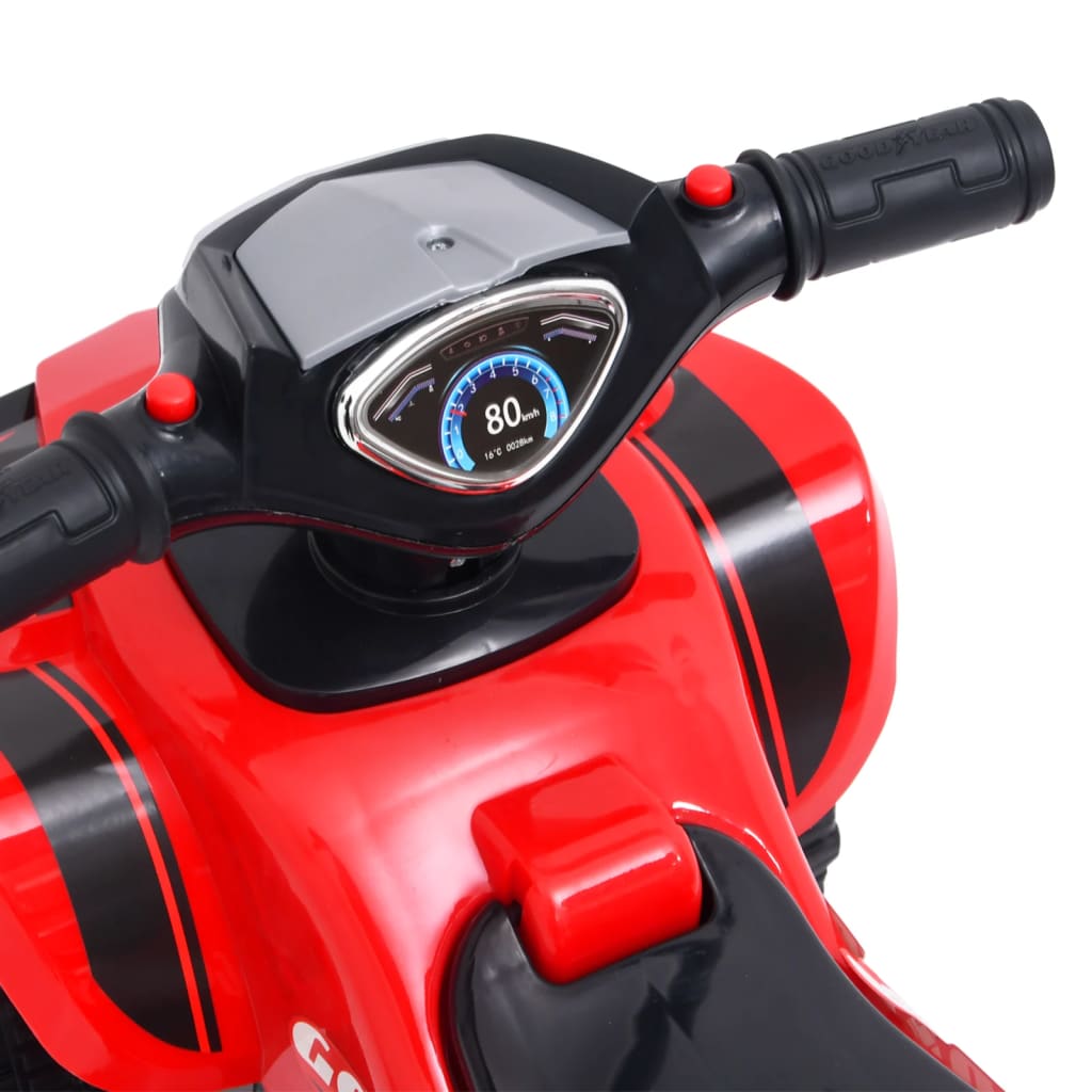 Atv ride-on pentru copii good year, roșu