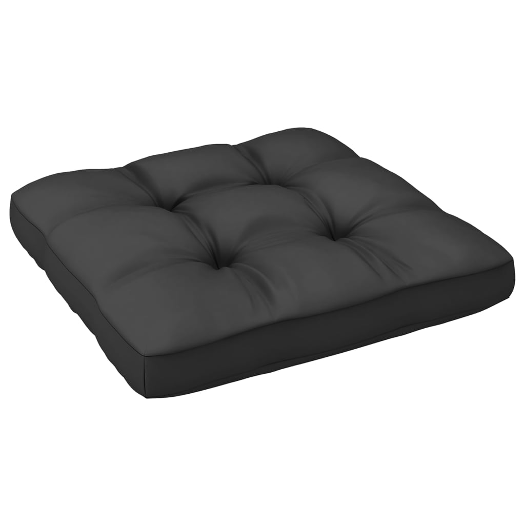 Taburete de grădină cu perne, 2 buc., gri, lemn masiv de pin Taburete de grădină cu perne, 2 buc., gri, lemn masiv de pin