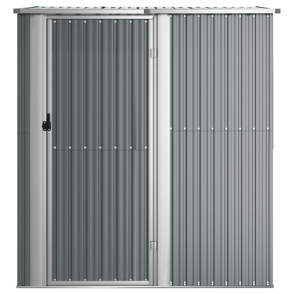 Magazie de grădină, gri, 180,5x97x209,5 cm, oțel galvanizat